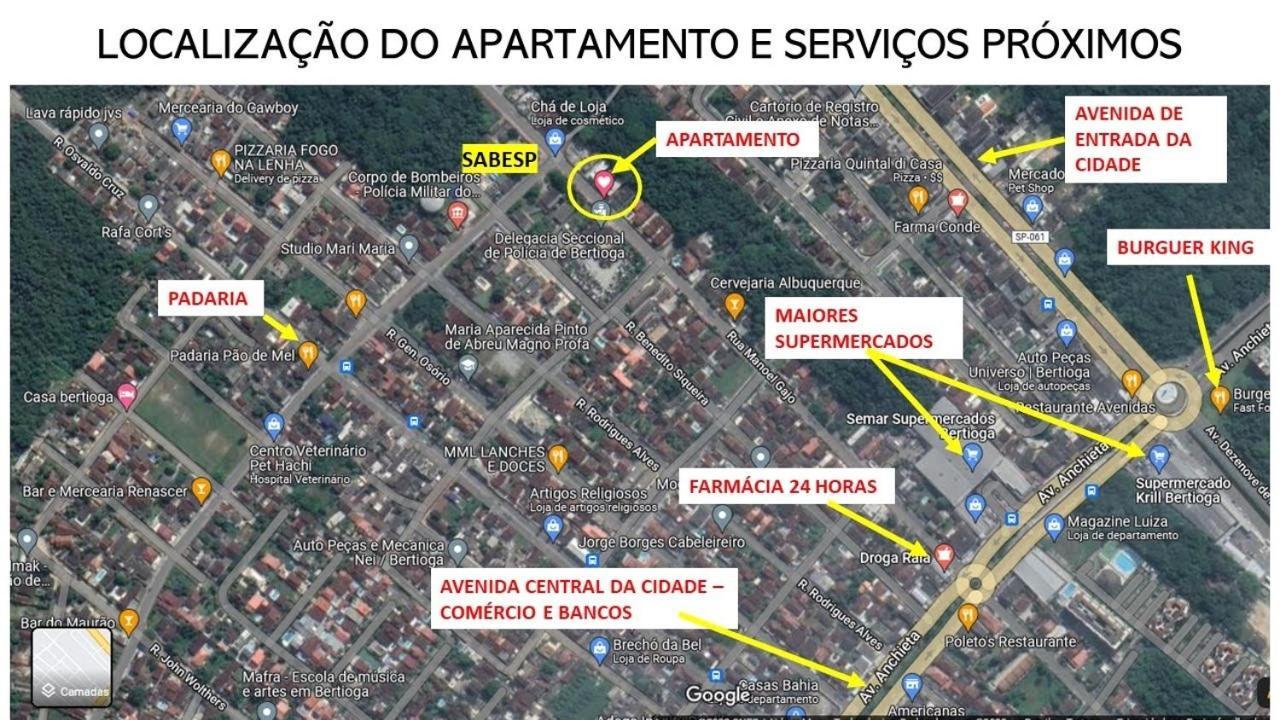 Apartamento No Centro De Bertioga 아파트 외부 사진